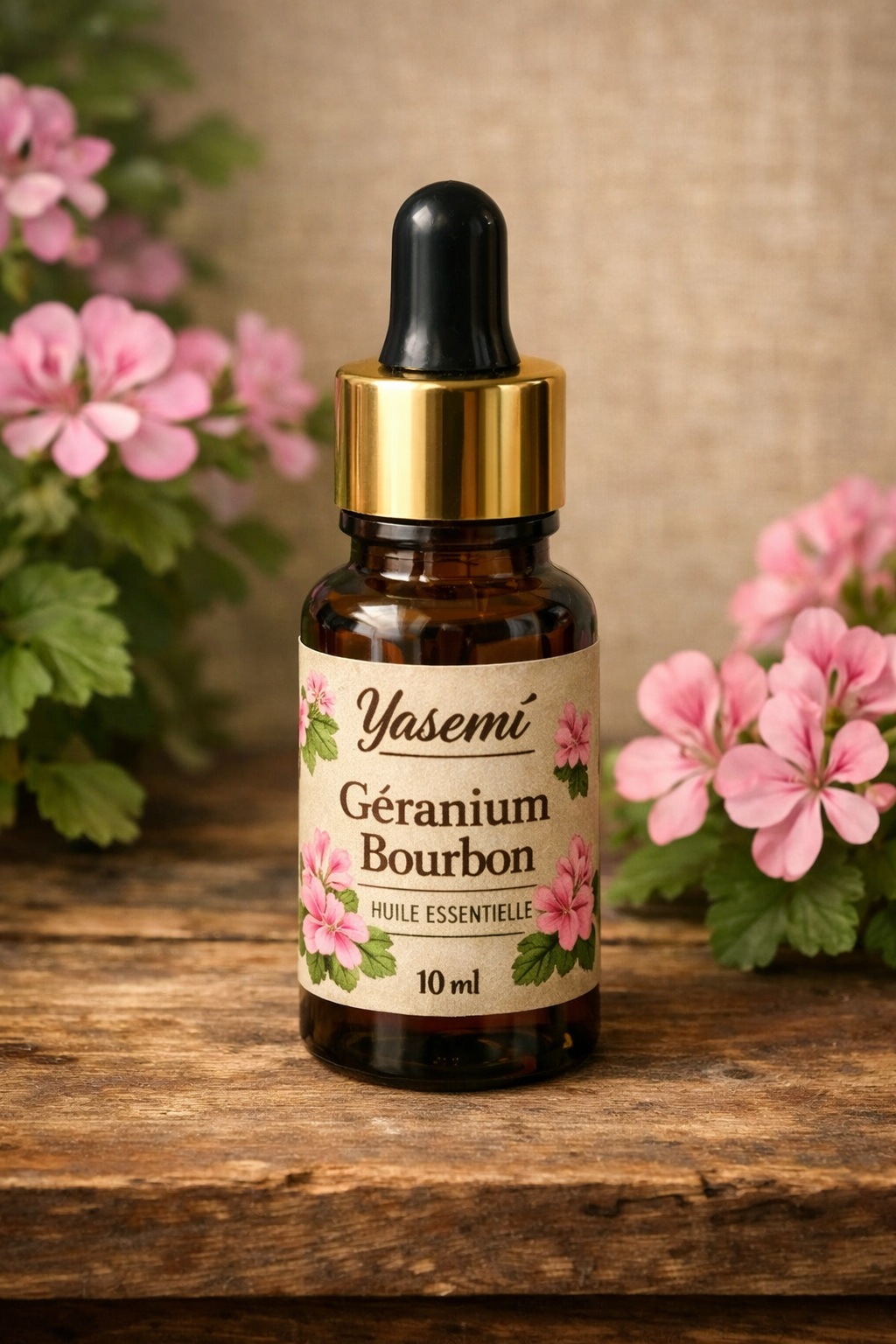 Huile essentielle géranium Bourbon