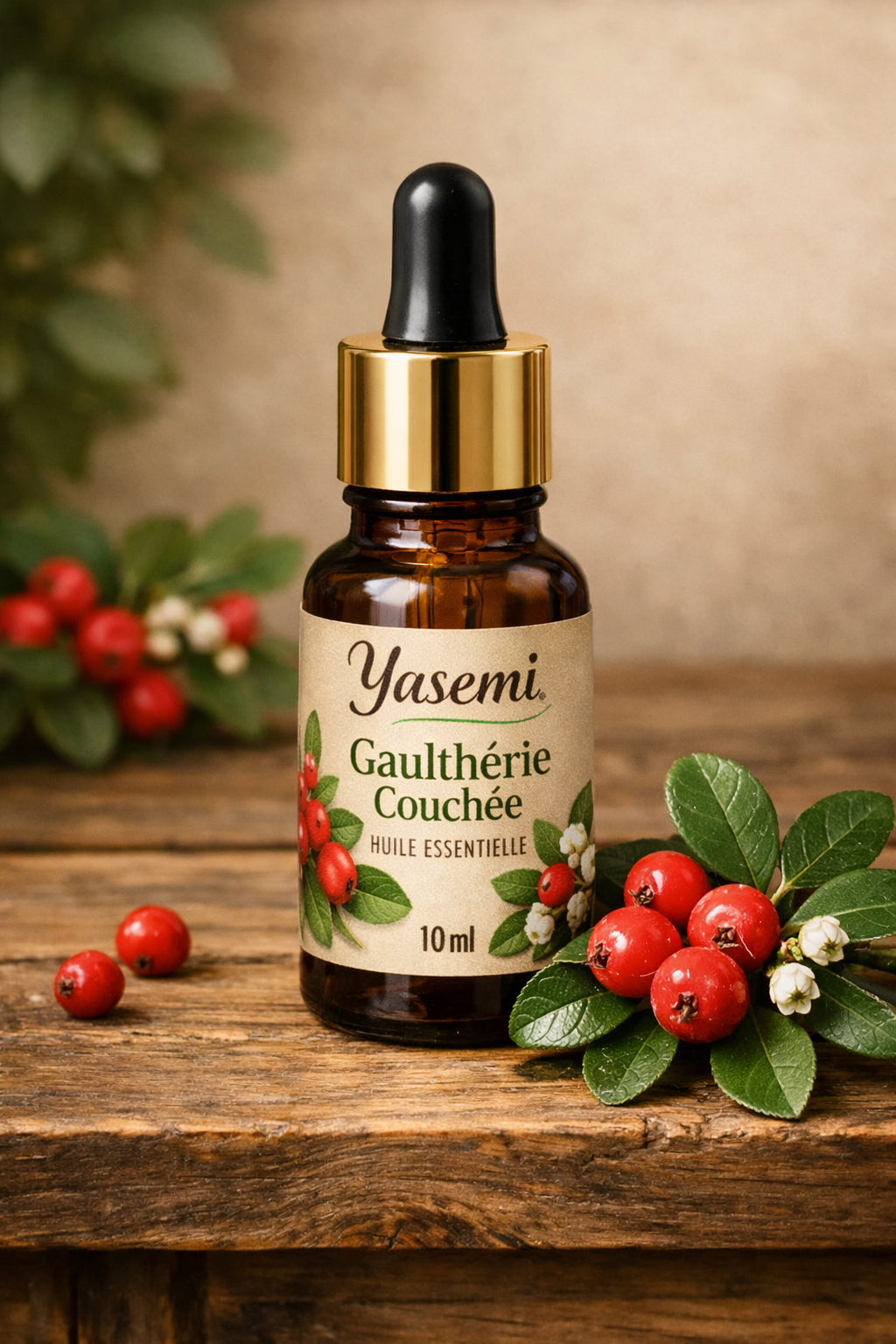 Huile essentielle Gaulthérie couchée